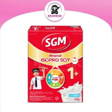 SGM Eksplor Soya 1 to 5 Tahun Vanila Susu Box 700g 700 g