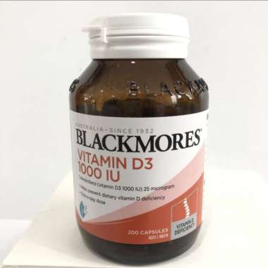 Blackmores vitamin d3 vit d3 vitamin d vit d 1000iu 1000 iu isi 200