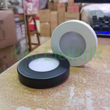 Lampu LED Downlight Outbow Mini 3 watt / Lampu Lemari / Lampu Pajangan / Kiki Elektrik body hitam 65