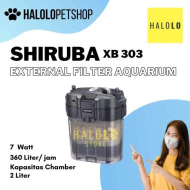 External Filter Aquarium Aquascape XB 303 SHIRUBA Canister