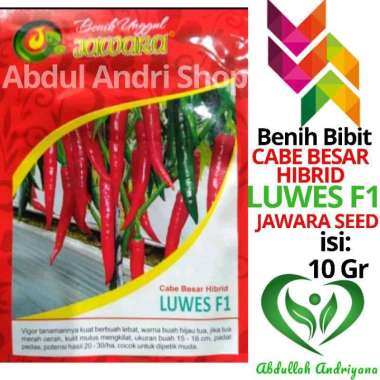 Bibit Cabe Merah Besar Hibrid Luwes F1 10gr -