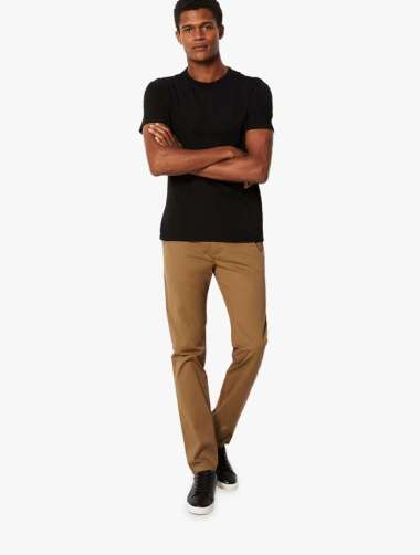 Tapered Fit Pure Cotton Chinos 