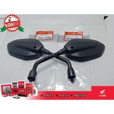 Honda Genuine Part Kaca Spion Cb150R Tiger Verza Kanan Kiri Set Black
