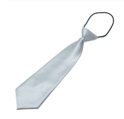 AKSESORI ANAK : ROSSI - dasi anak2 SILVER