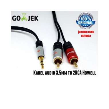 KABEL AUDIO 1-2 HOWELL / KABEL AUDIO TO RCA HOWELL