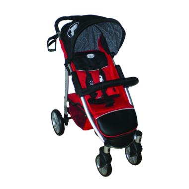 Chloe Baby 3022 Stroller Kereta Dorong - Red