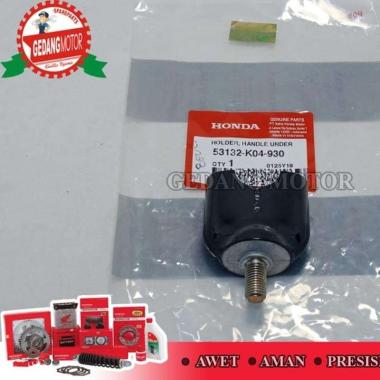Honda Genuine Part Klem Tahanan Dudukan Stang Bawah Beat Esp Beat Street Original AHM K04 Black