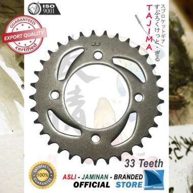 Gigi Tarik 420-33T YAMAHA Jupiter Z1 - Z One - Z New Gir Belakang - Rear Sprocket Gear TAJIMA