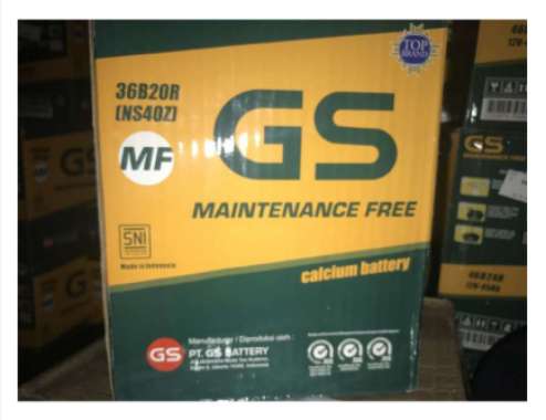Aki Mobil GS ASTRA Type GS MF NS40Z 35AH 12 V GSMF NS40Z " 55627 "