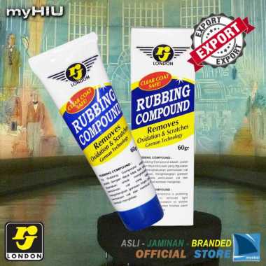 Kompon Pengkilap 60 gr Goresan dan Oksidasi Cat - Rubbing Compound Polisher RJ London