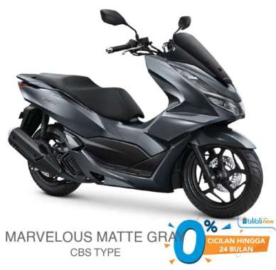 INDENT - All New Honda PCX CBS 160 Sepeda Motor [VIN 2023] Matte Gray Surabaya