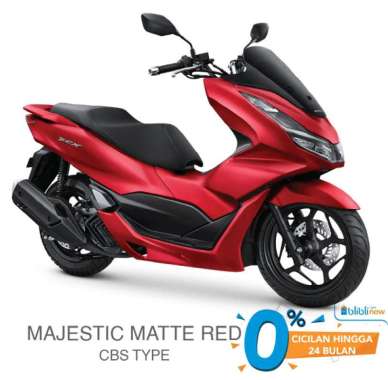 INDENT - All New Honda PCX CBS 160 Sepeda Motor [VIN 2023] Matte Red Semarang
