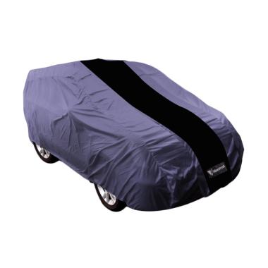 Mantroll Body Cover Mobil for Ford Everest - Abu Abu Strip Hitam