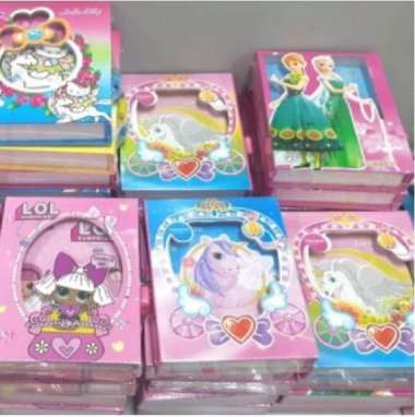 Buku Diary Anak Gembok Kunci ATK buku fancy diary Agenda buku anak