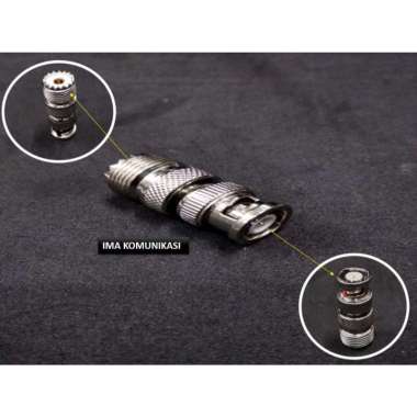 KONEKTOR. BNC MALE TO PL259 FEMALE