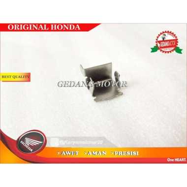 Honda Genuine Part Braket Kaliper Belakang Rentainer New Supra X 125 Dd Ori Ahm 43112-Ktm Silver
