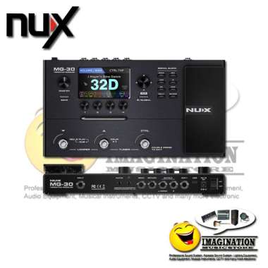 Nux MG30 Versatile Amp Modeler Multi Effects Pedal w/ Impulse Response