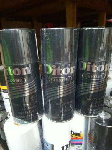 Diton Chrome Cat Semprot pilok pilox diton chrome chrom crom crome 300cc