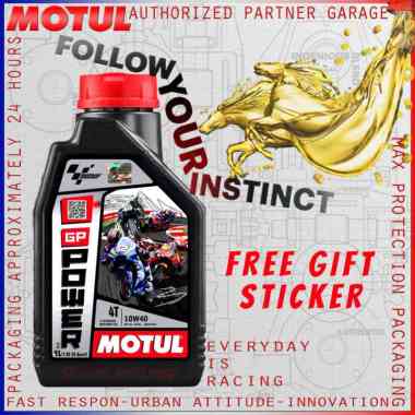 Motul Oli Motul Import Gp Power Hydrocrack-10W40-1L-Ma2-Original