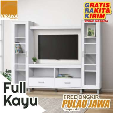 Kirana Lemari Meja TV / Rak TV / Buffet TV - Buffet Maryland WG sonoma cream