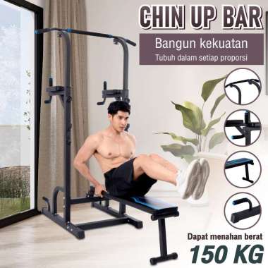 B&G Pull Up Station Chin Up and Dip Bar -
