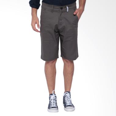 Oliveinch Short Chino Celana Pria - Grey