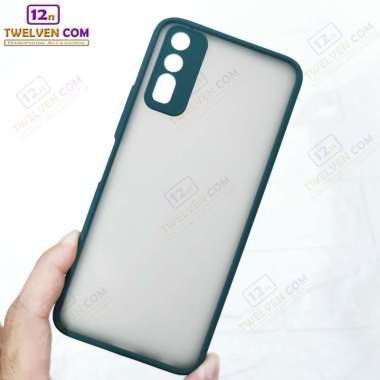 Case Vivo Y20 Y20i Y20s Y12s - Casing Hardcase MyChoice Hijau Tua