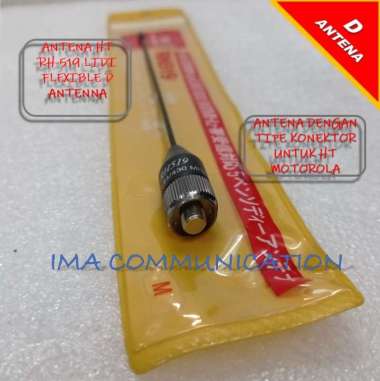 ANTENA HT. RH-519 LIDI FLEXIBLE D ANTENNA FOR HT MOTOROLA