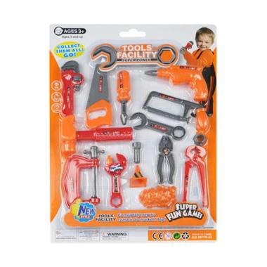 Momo Tool Set 36778-49 Mainan Alat Tukang Set - Multicolour