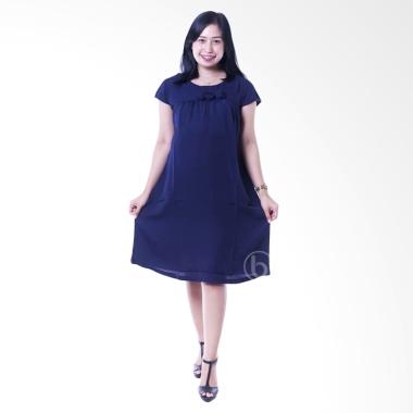 Mama Hamil DRO 749 Feny Dress Pesta Modis Simpel Rose Baju Hamil Dress Hamil - Biru Mama Hamil DRO 749 Feny Dress Pesta Modis Simpel Rose Baju Hamil Dress Hamil - Biru