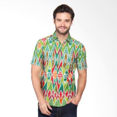 Bronco Slim Fit Kemeja Batik Print 1009H