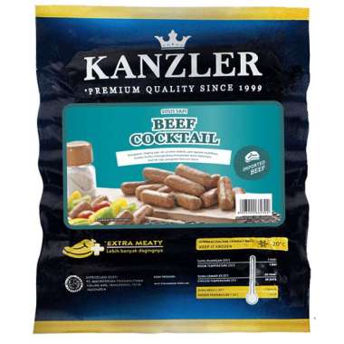 Promo Harga Kanzler Cocktail Beef 500 gr - Blibli