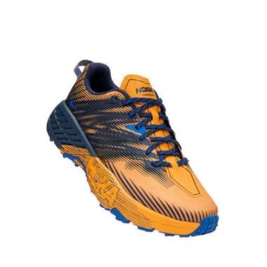 SEPATU LARI PRIA TRAIL HOKA ONE ONE SPEEDGOAT 4 SAFFRON HKE1106525SB ORIGINAL 10.5