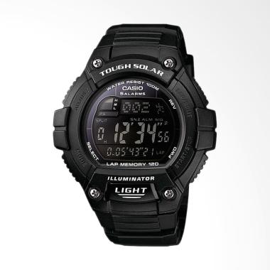 Casio Men's Tough Solar Running Wat ...  Tangan Pria W-S220-1BVCF