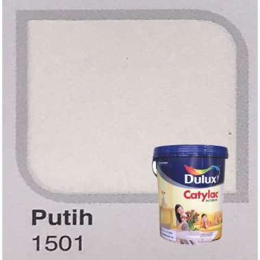 Cat Tembok Interior Dulux Catylac 5kg Putih 1501