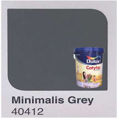 Cat Tembok Interior Dulux Catylac 5kg Minimalis Grey 40412