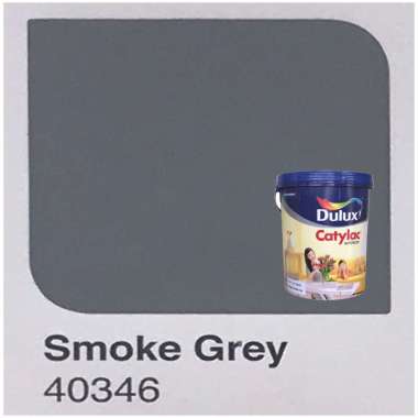 Cat Tembok Interior Dulux Catylac 5kg Smoke Grey 40346
