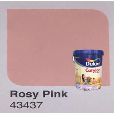 Cat Tembok Interior Dulux Catylac 5kg Rosy Pink 43437