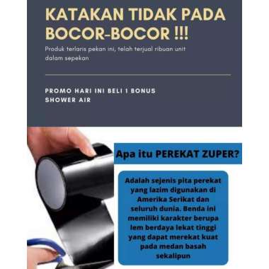 Amazing Super Tape Lakban Khusus Anti Bocor Lakban Super Kuat - PEREKAT ZUPER