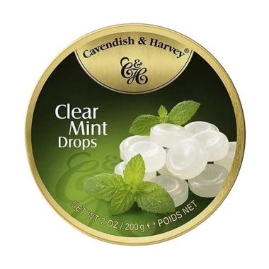 Cavendish & Harvey Clear Mint Drops Permen [200 g]