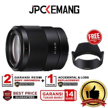 JPC KEMANG Lensa Sony FE 35mm f/1.8 Lensa Kamera / Lensa Kamera Sony FE 35mm f/1.8 / Lensa Kamera So
