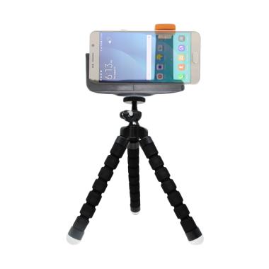 Mine Spider Flexible Tripod Mini wi ... ip for Smartphone - Black