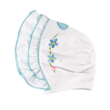 LustyBunny Heart Hat Topi Bayi - Blue [Size Newborn]