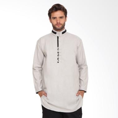 Zayidan Baju Muslim Gamis Yazid Pria - Cream