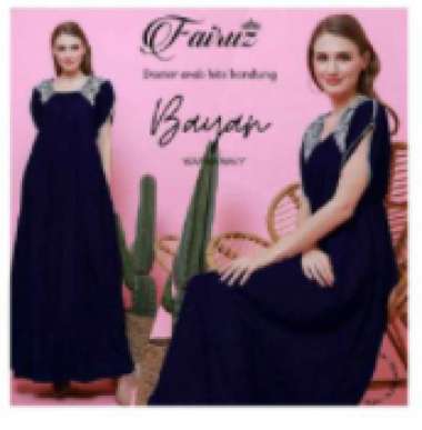 DASTER RENDA ARAB FAIRUZ BAYAN / DASTER ARAB / DASTER RAYON / DASTER BUSUI / DASTER MURAH / NAVY