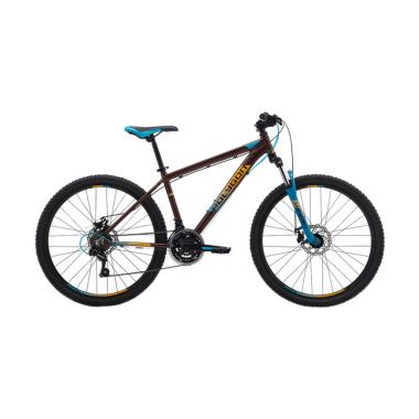 Polygon Monarch 5 AL6 3x7Sp Cakram Mekanis Sepeda Gunung - Brown [26 Inch]