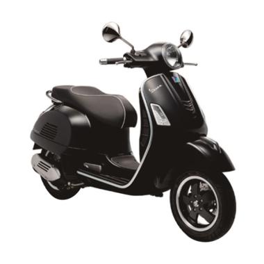 Vespa GTS 150 I-Get Nero Vulcano Sepeda Motor - Black