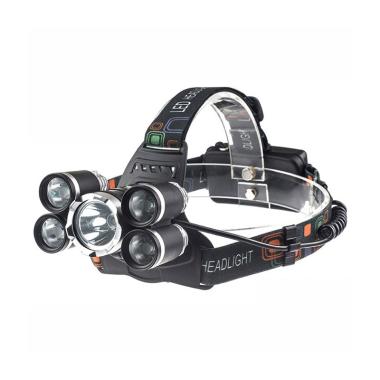 OEM Headlamp HL40 4x Cree XP-E + 1x ... Flashlight Senter Kepala