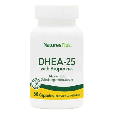 Nature's Plus DHEA Suplemen [25 mg/60 Kapsul]
