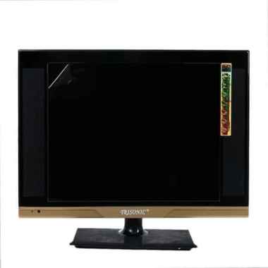 TV LED TRISONIC 17 in +BREKET TD FREE ANTENA Hitam / Gold Hitam